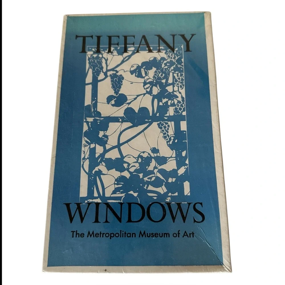 Tiffany Windows Stationery Set Sealed Louis Comfort Tiffany Met Museum Note Card